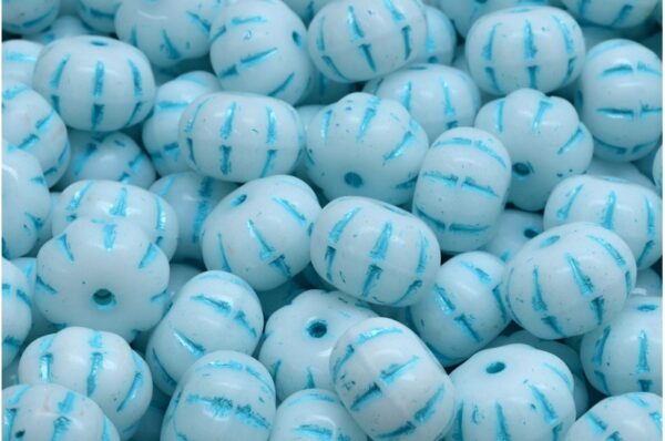 Pumpkin Beads 8x11mm - Image 1