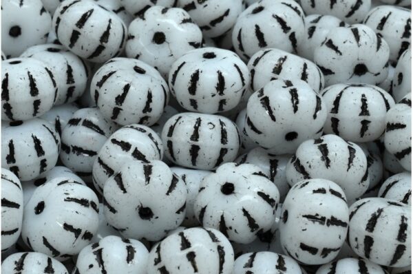 Pumpkin Beads 8x11mm - Image 1