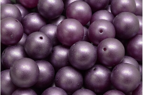 Round Druck Beads 11mm - Image 1