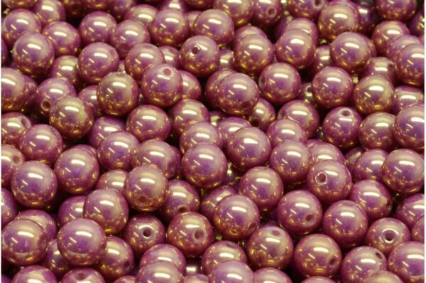 Round Druck Beads 6mm - Imagen 1