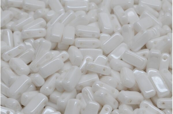 2 Hole Brick Beads 4x8mm - Image 1