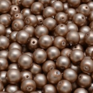 Round Druck Beads 6mm