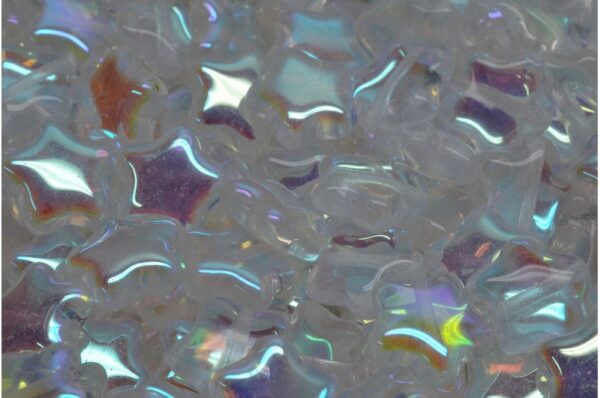 Flat Star Beads 12x12mm - Image 1