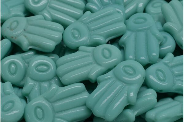 Hamsa Hand Beads 14x20mm - Image 1