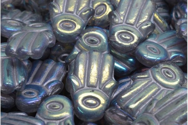 Hamsa Hand Beads 14x20mm - Image 1