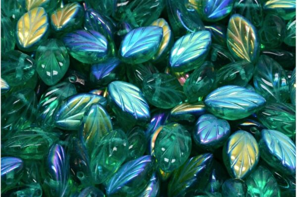 Beech Leaf Beads 7x11mm - Image 1