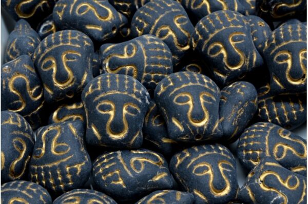 Buddha Head Beads 15x14mm - Image 1