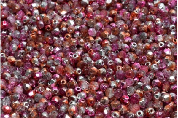 Firepolished Round Beads 3mm - Imagen 1