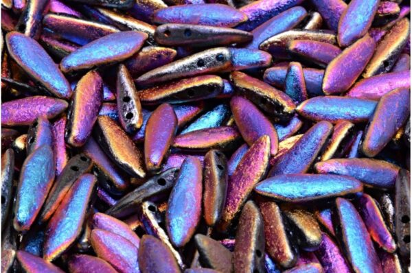 2 Hole Dagger Beads 5x16mm - Image 1