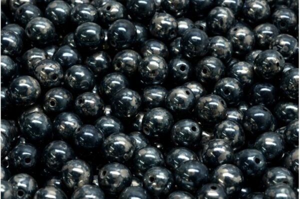 Round Druck Beads 6mm - Imagen 1