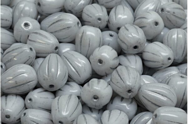 Drop Melon Beads 11x9mm - Image 1