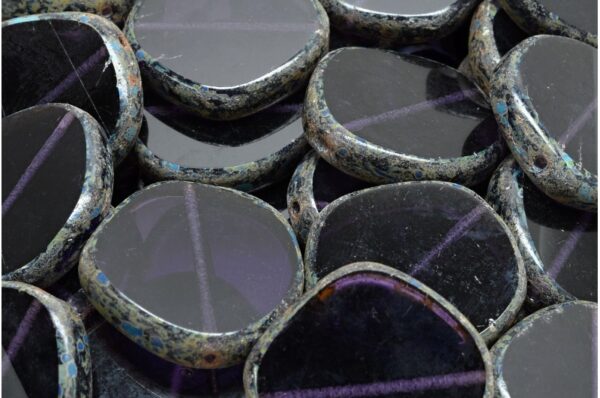TCB 8 Edged Designed Beads 22x22mm - Imagen 1