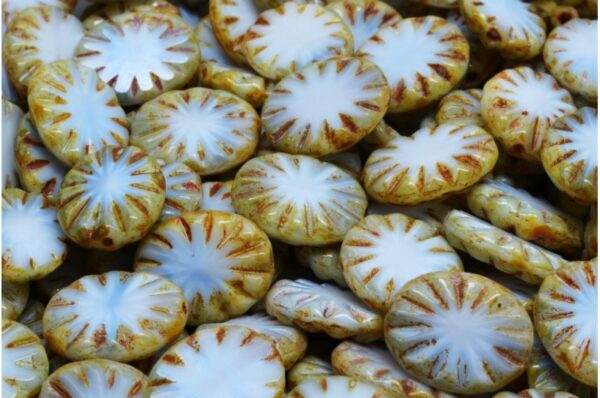 TCB Flat Oval Beads 14x12mm - Image 1