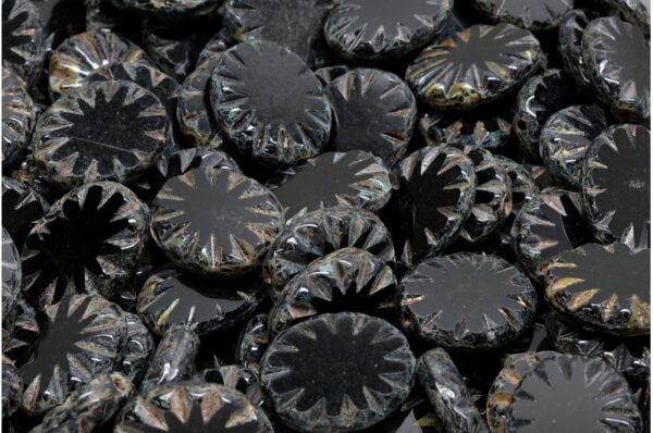 TCB Flat Oval Beads 14x12mm - Image 1
