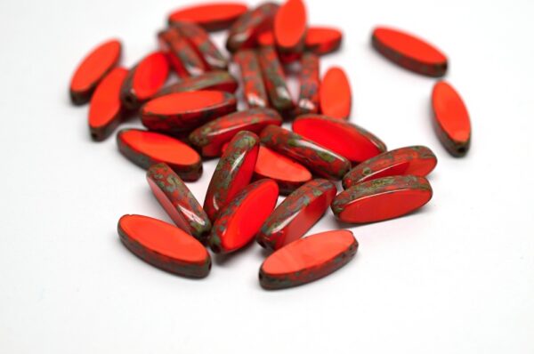 TCB Ship Flat Beads 16x6mm - Image 1