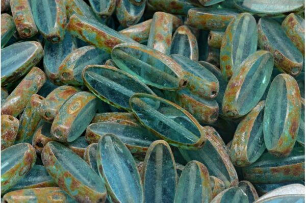 TCB Ship Flat Beads 16x6mm - Image 1