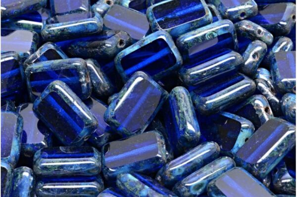 TCB Rectangle Beads 12x8mm - Image 1