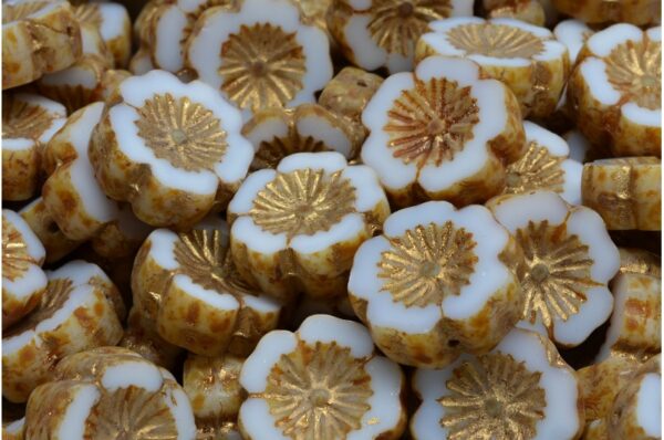 TCB Hawaiian Flower Beads 14x14mm - Image 1