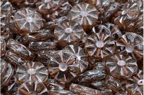 TCB Sunflower Beads 12x12mm - Image 1