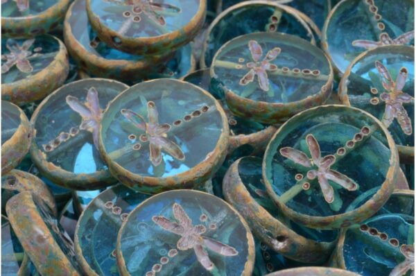 TCB Dragonfly Beads 17x17mm - Imagen 1