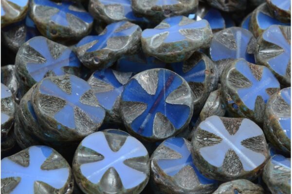TCB Cross Beads 14x14mm - Image 1