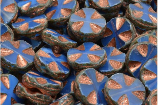 TCB Cross Beads 14x14mm - Image 1