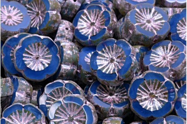 TCB Hawaiian Flower Beads 14x14mm - Image 1
