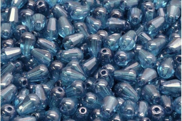 Firepolished Drop Beads 8x6mm - Image 1
