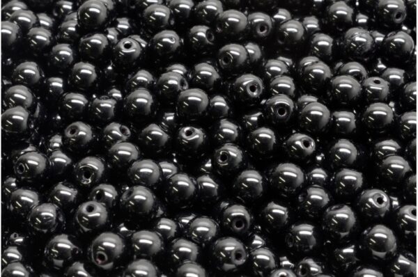 Round Druck Beads 5mm - Image 1
