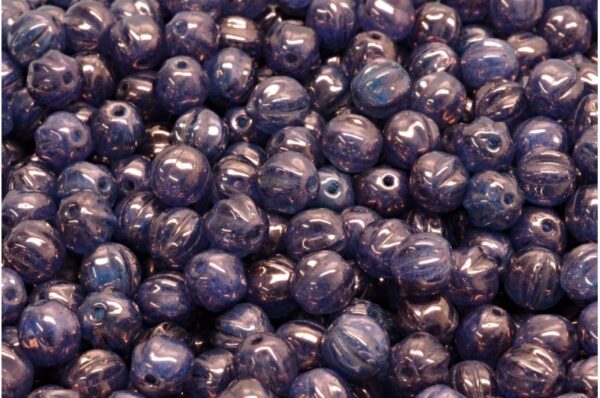 Melon Beads 6x6mm - Image 1