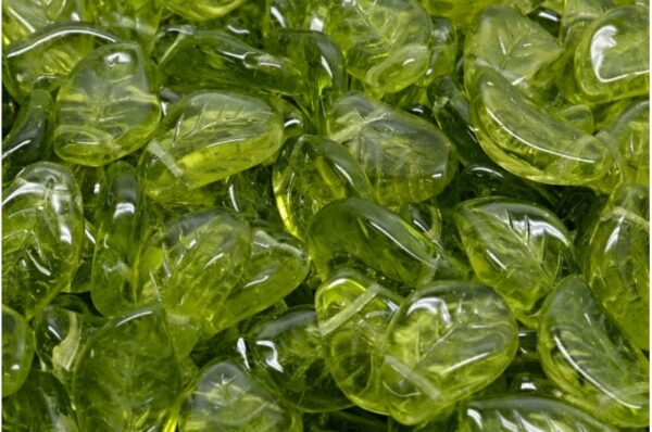 Wavy Leaf Beads 9x14mm - Image 1