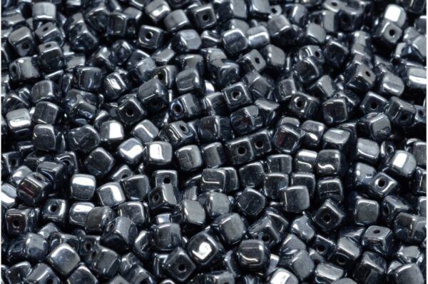 Cube Beads 4x4mm - Image 1