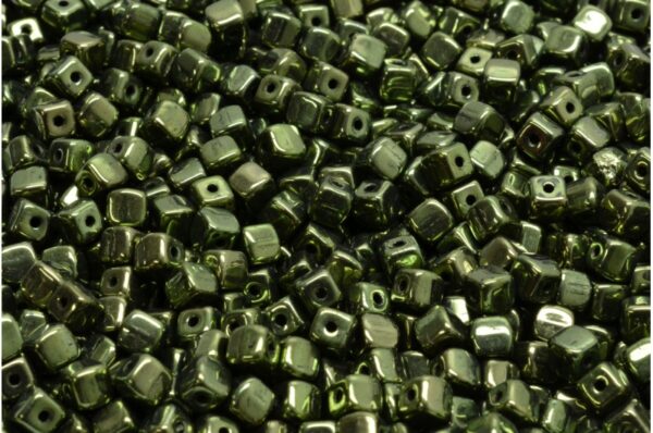 Cube Beads 4x4mm - Image 1