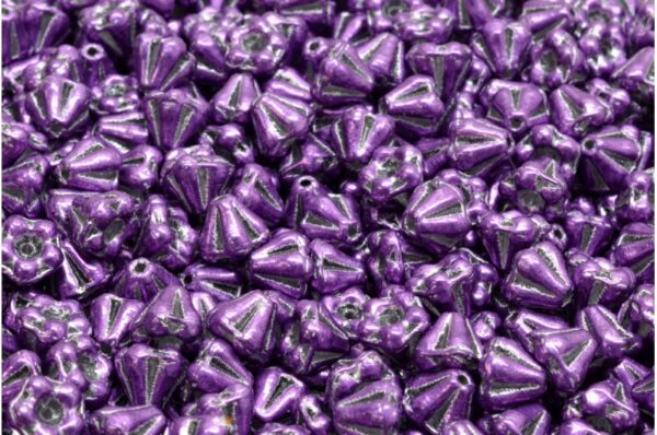 Bell Flower Beads 4x6mm - Imagen 1