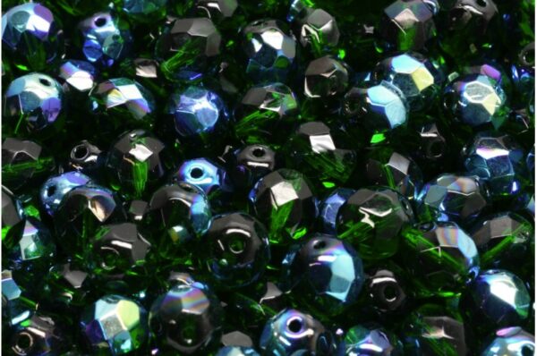 Firepolished Round Beads 8mm - Image 1