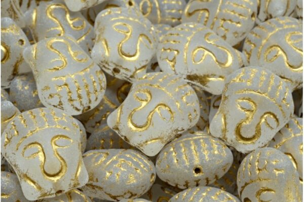 Buddha Head Beads 15x14mm - Image 1