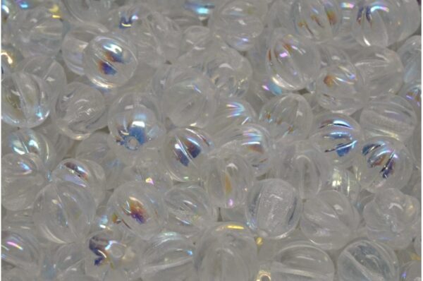 Melon Beads 8x8mm - Image 1