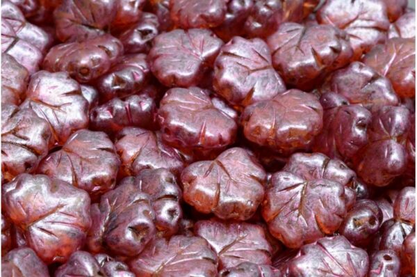 Maple Leaf Beads 13x11mm - Image 1