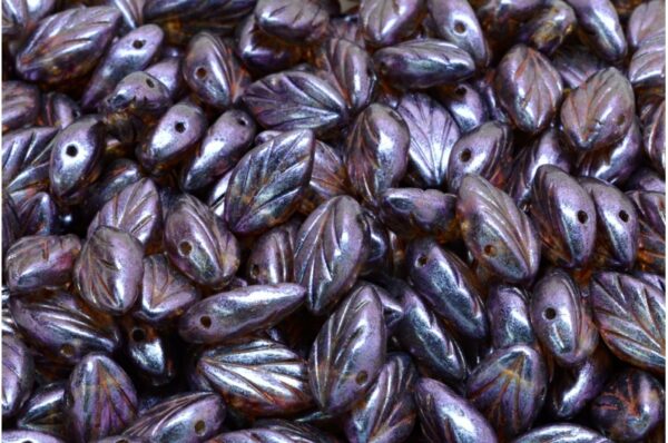 Beech Leaf Beads 7x11mm - Image 1