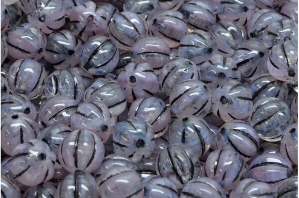 Melon Beads 8x8mm - Image 1