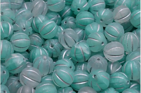 Melon Beads 8x8mm - Imagen 1
