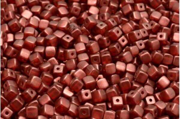 Cube Beads 4x4mm - Image 1