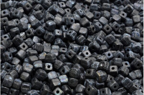 Cube Beads 4x4mm - Image 1