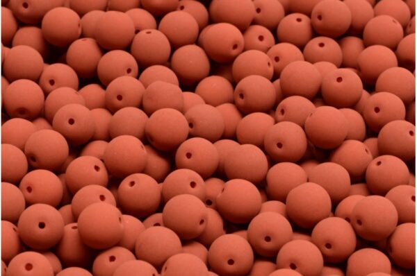 Round Druck Beads 6mm - Image 1