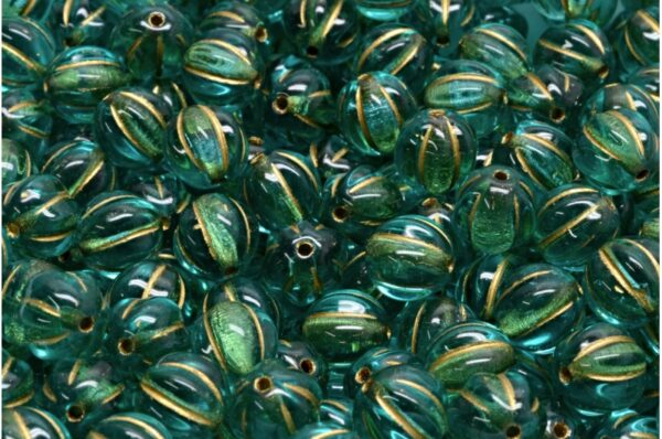 Melon Beads 8x8mm - Image 1
