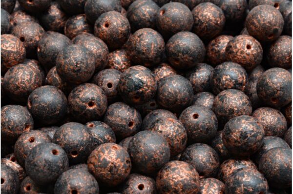Round Druck Beads 8mm - Image 1