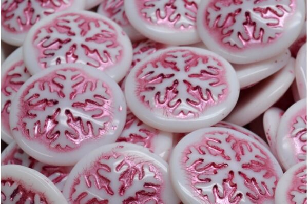 Snowflake Cabochon 21x21mm - Image 1