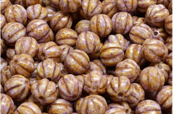 Melon Beads 8x8mm - Imagen 1