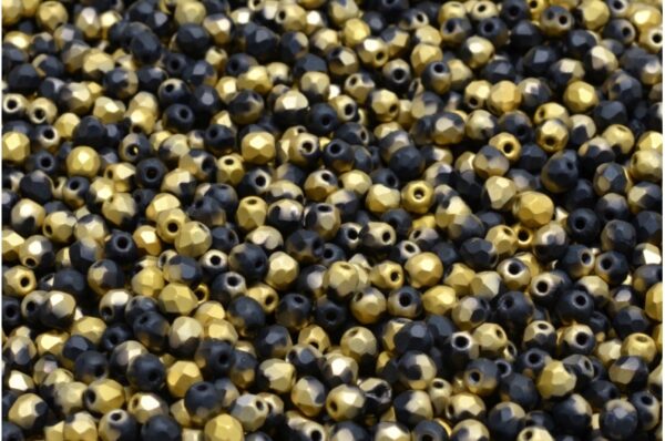 Firepolished Round Beads 3mm - Image 1