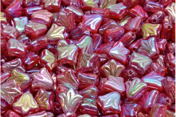 Lily Flower Beads 9x9mm - Imagen 1